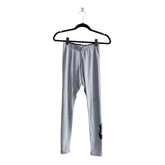 Nike Women's Skinny Stretch Pull On Jogger Sweatpants Gray Small - Picture 1 of 8